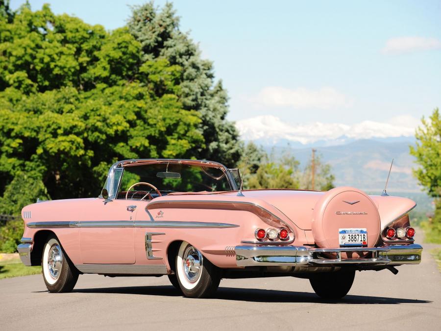  Chevrolet Bel Air Impala Convertible 1958 года  (фото 63 из 67)